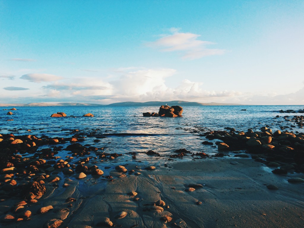 Galway Irland Furbogh Meer