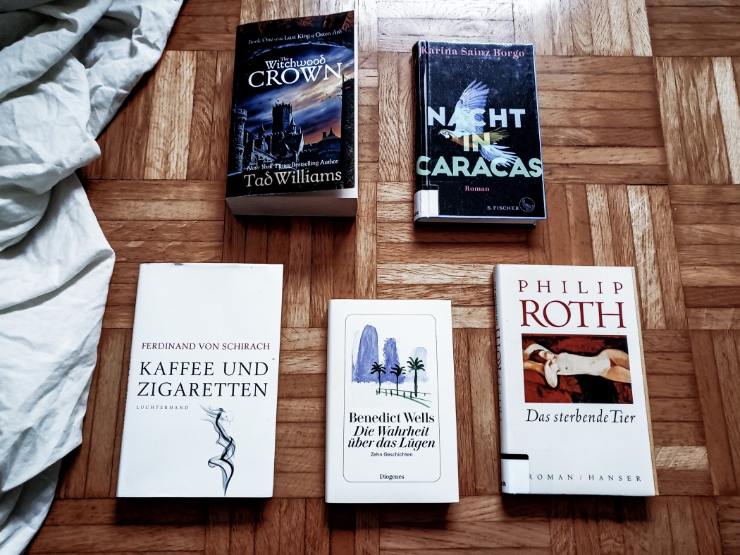 Lesemonat November Ferdinand von Schirach Benedict Wells Karina Sainz Borgo Philip Roth Tad Williams